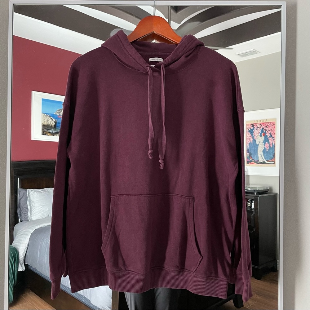 American Eagle Purple Hoodie Size Small